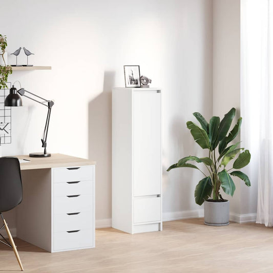 Skap Hvit 29,5x34x119,5 cm