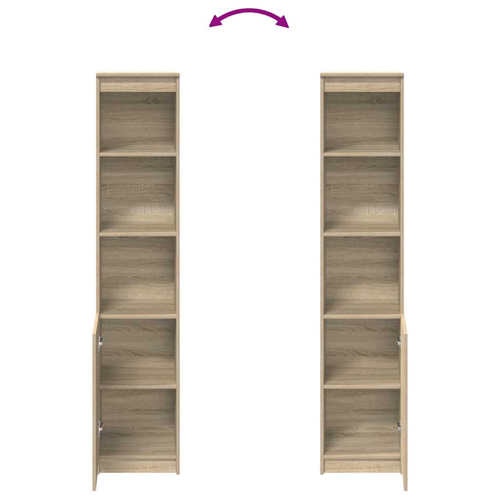 Skap Sonoma Eik 37,5x35x180 cm