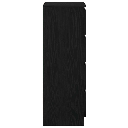 Skjenk Svart Eik 37,5x35x99 cm