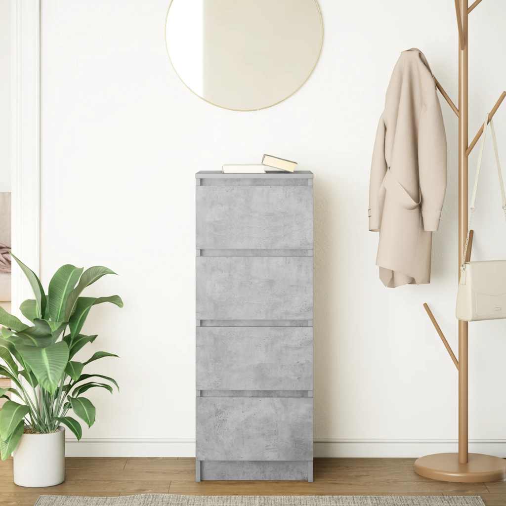 Skjenk Betonggrå 37,5x35x99 cm