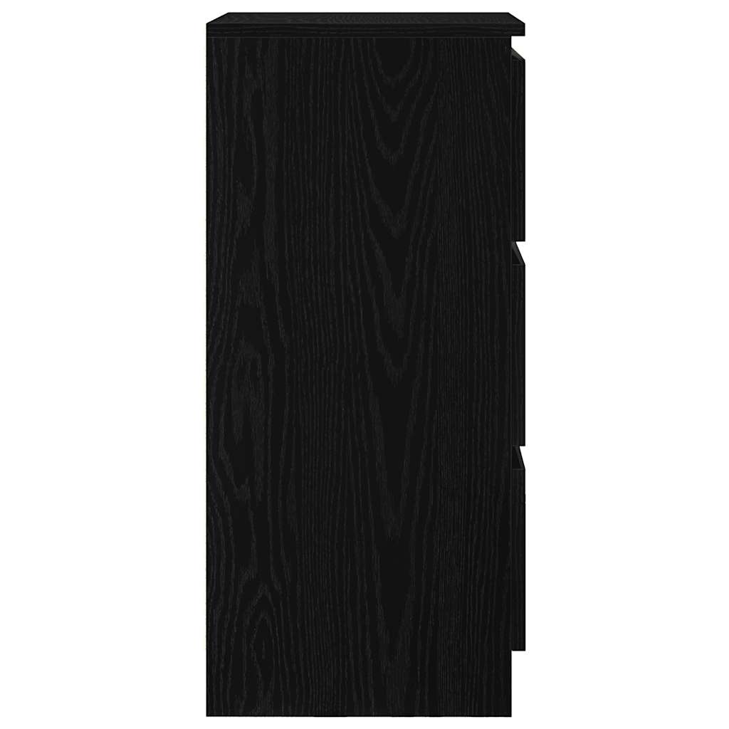 Skjenk Svart Eik 37,5x35x76 cm