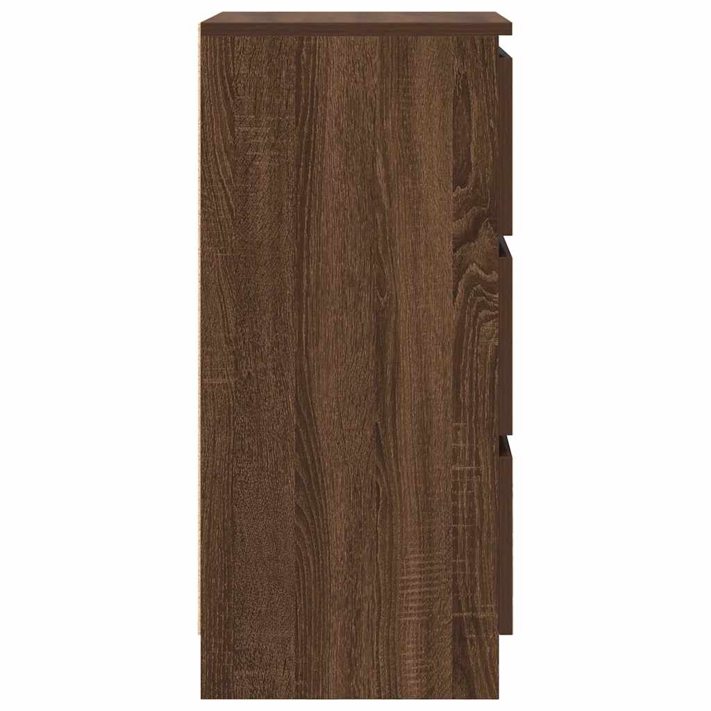Skjenk Brun Eik 37,5x35x76 cm