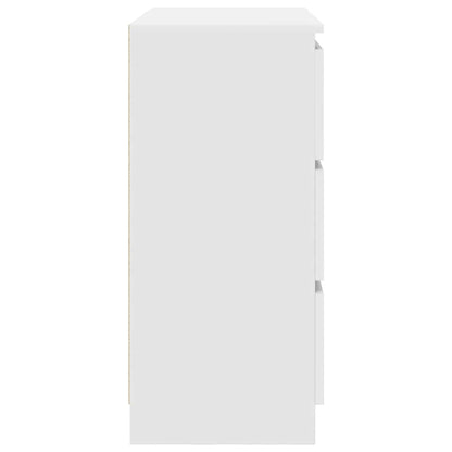 Skjenk Hvit 80x35x76 cm