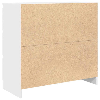 Skjenk Hvit 80x35x76 cm