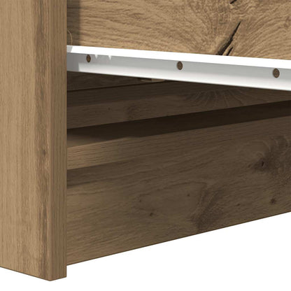 Skjenk Brun Eik 80x35x76 cm