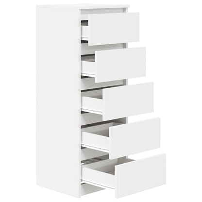 Skjenk Hvit med skuffer 37,5x35x99 cm