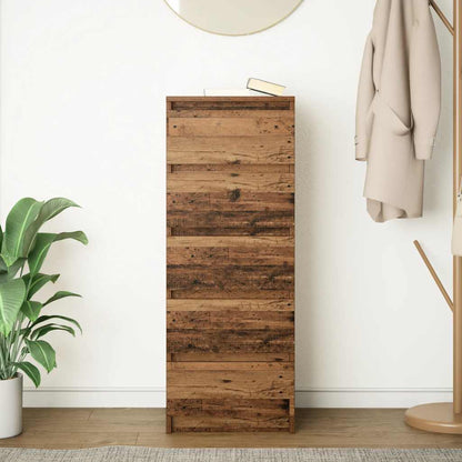 Skjenk Gammelt Tre med skuffer 37,5x35x99 cm