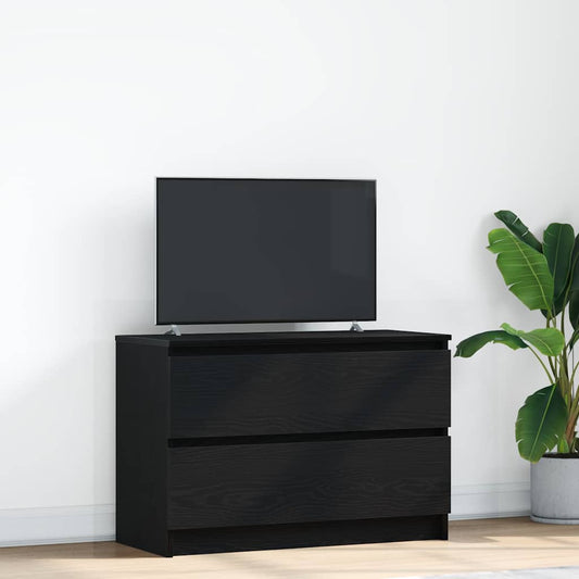 TV-Møbel Svart TV-benk 80x35x54 cm