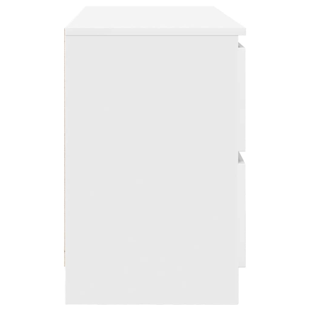 TV-Møbel Hvit TV-benk 100x35x54 cm