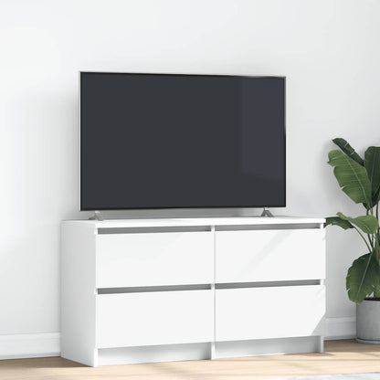 TV-Møbel Hvit TV-benk 100x35x54 cm