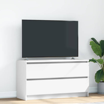 TV-Møbel Hvit TV-benk 100x35x54 cm