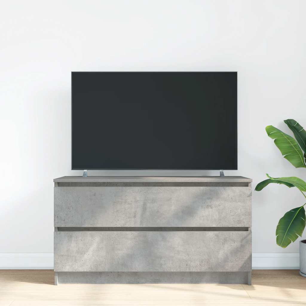 TV-Møbel Betonggrå TV-benk 100x35x54 cm
