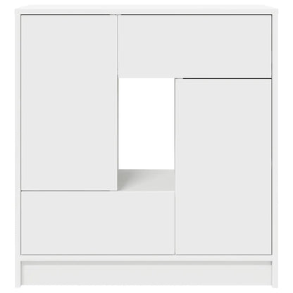 Skjenk Hvit med skuffer og dører 70,5x34x74,5 cm