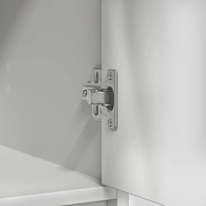 Skjenk Hvit med skuffer og dører 70,5x34x74,5 cm