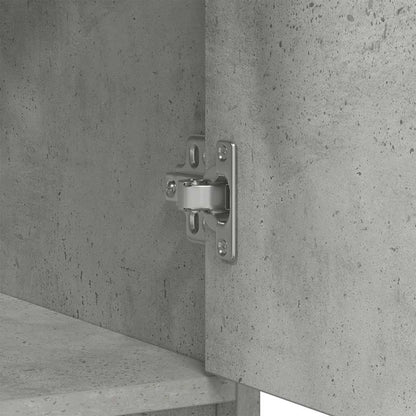 Skjenk Betonggrå med skuffer og dører 70,5x34x74,5 cm