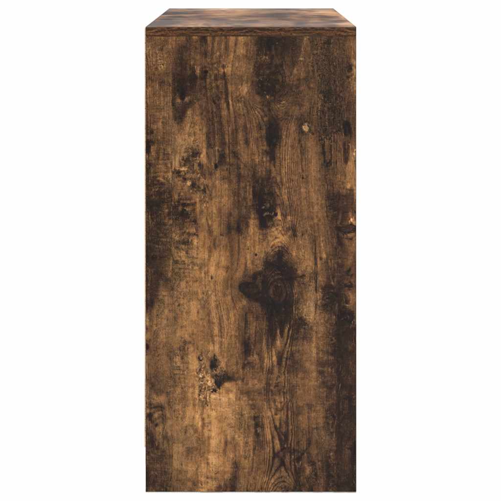 Skjenk Røkt Eik med skuffer og dører 70,5x34x74,5 cm