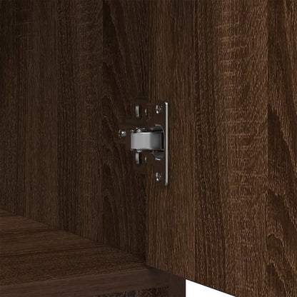 Skjenk Brun Eik med skuffer og dører 70,5x34x74,5 cm