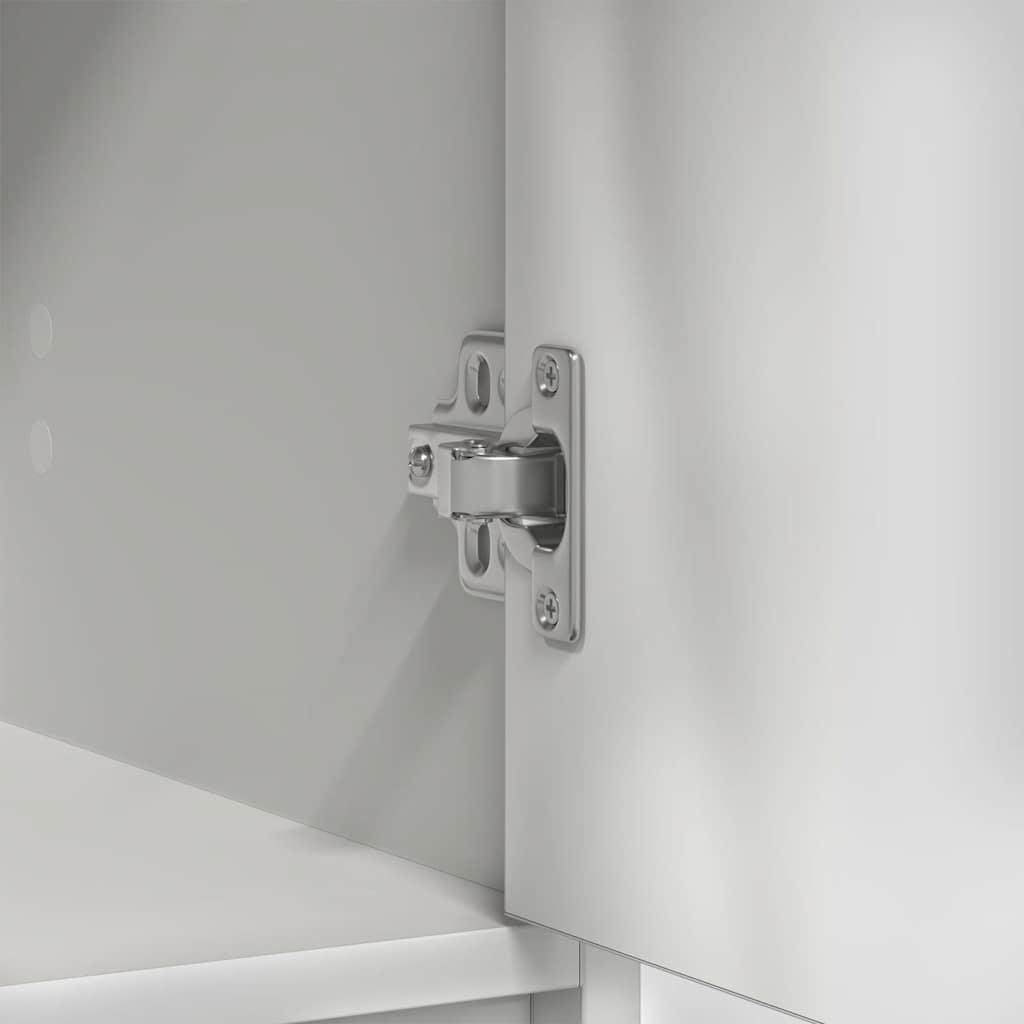 Skjenk Hvit med skuffer og dører 73x31x90 cm