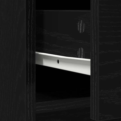 Skjenk Brun Eik med skuffer og dører 73x31x90 cm