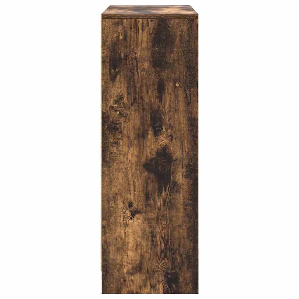 Skjenk Røkt Eik med skuffer og dører 73x31x90 cm