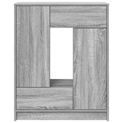 Skjenk Sonoma Grå med skuffer og dører 73x31x90 cm