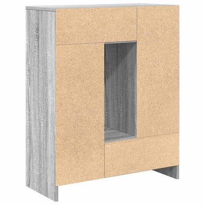 Skjenk Sonoma Grå med skuffer og dører 73x31x90 cm