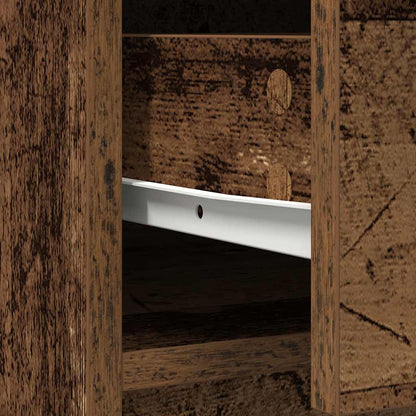 Skjenk Gammelt Tre med skuffer og dører 73x31x90 cm