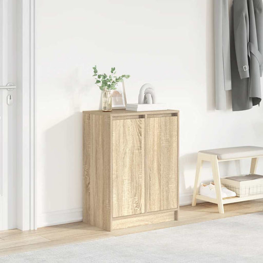 Skoskap Skohylle Skobenk Sonoma Eik 57x34x76 cm