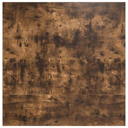 Salongbord Sofabord Røkt Eik med skuffer 70,5x70x40 cm