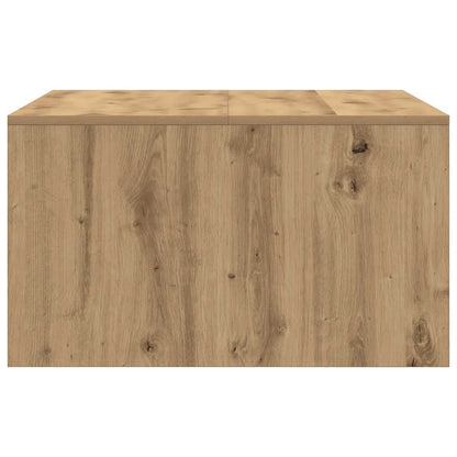 Salongbord Sofabord Artisan Eik med skuffer 70,5x70x40 cm