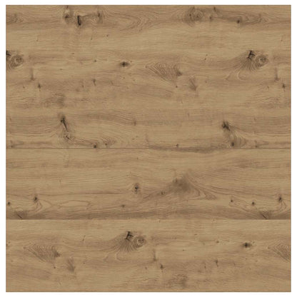 Salongbord Sofabord Artisan Eik med skuffer 70,5x70x40 cm