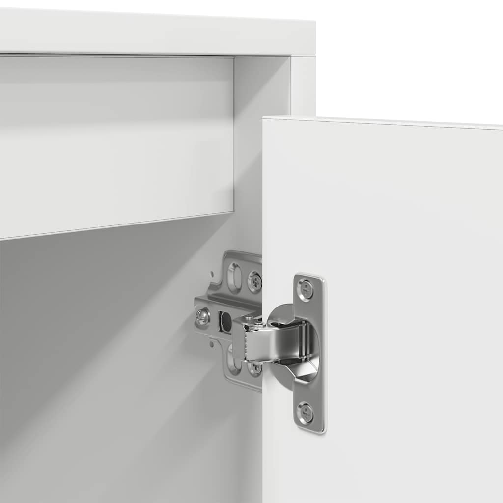 TV-Møbel Hvit TV-benk 188,5x41x50 cm