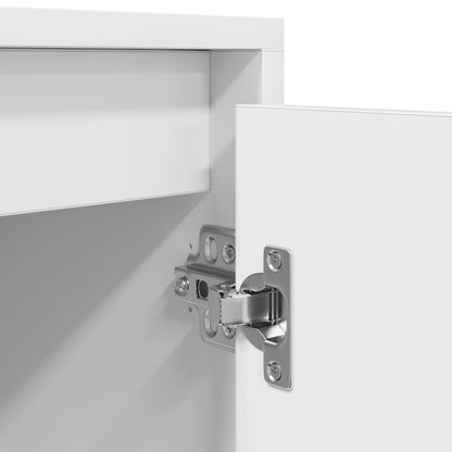 TV-Møbel Hvit TV-benk 188,5x41x50 cm