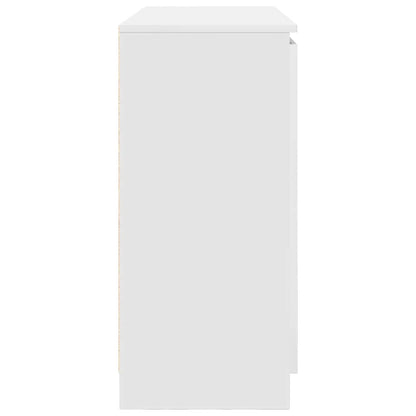 Skjenk Hvit med skuffer 100,5x35x76 cm