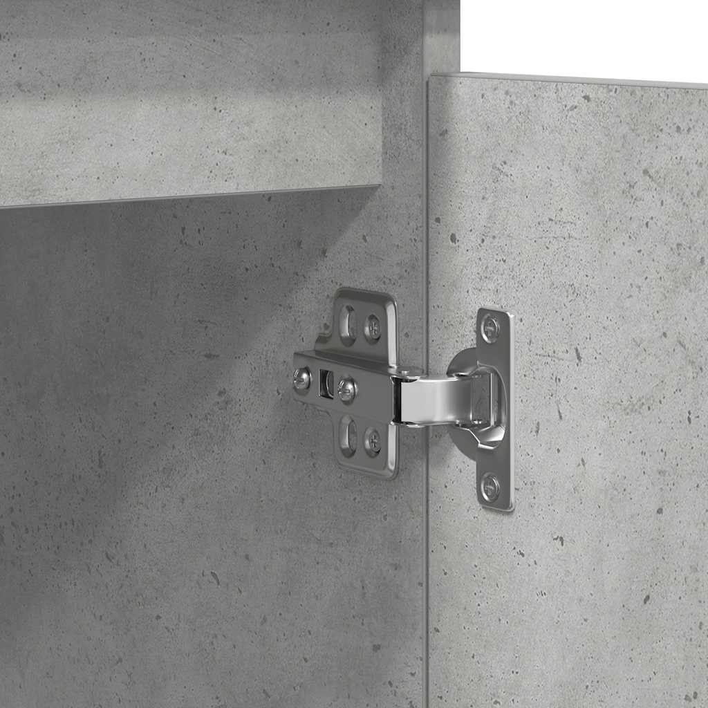 Skjenk Betonggrå med skuffer 100,5x35x76 cm