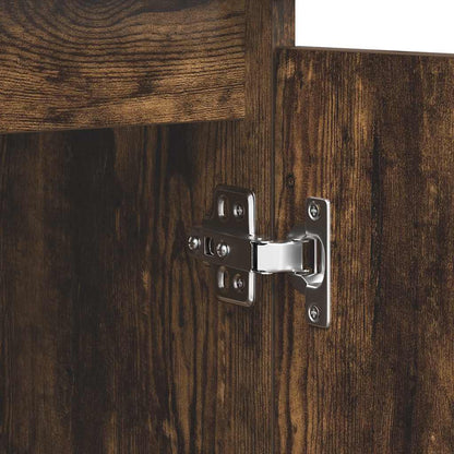 Skjenk Røkt Eik med skuffer 100,5x35x76 cm