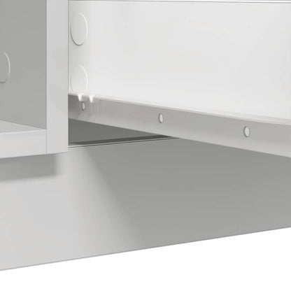 Skjenk Hvit med skuffer 100,5x35x76 cm