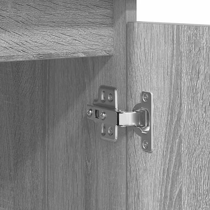 Skjenk Sonoma Grå med skuffer 100,5x35x98,5 cm