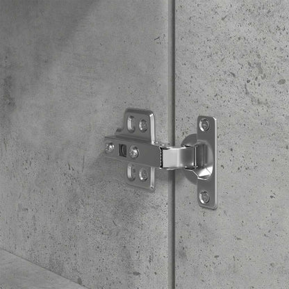 Skap Betonggrå 50x35x180 cm