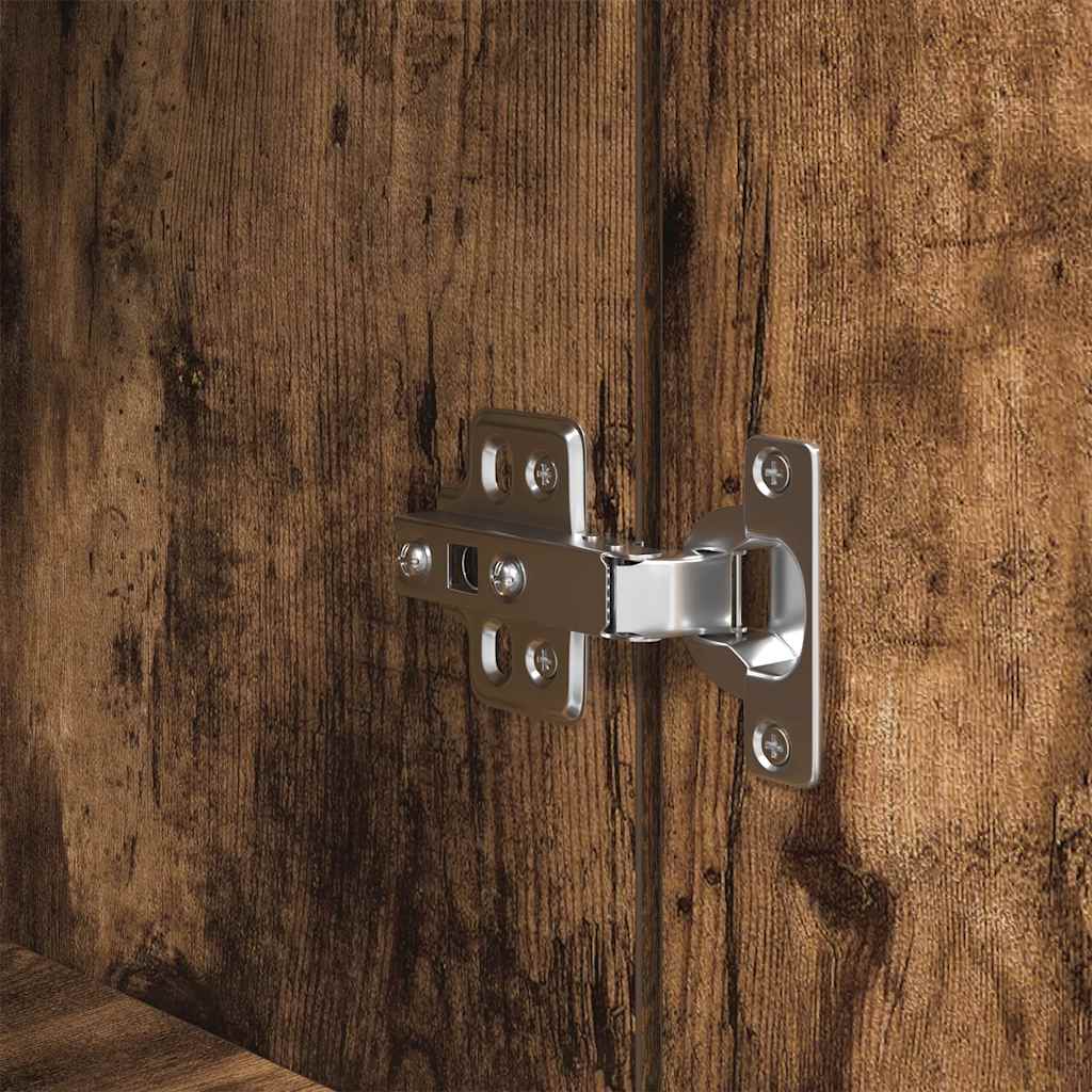 Skap Røkt Eik 50x35x180 cm