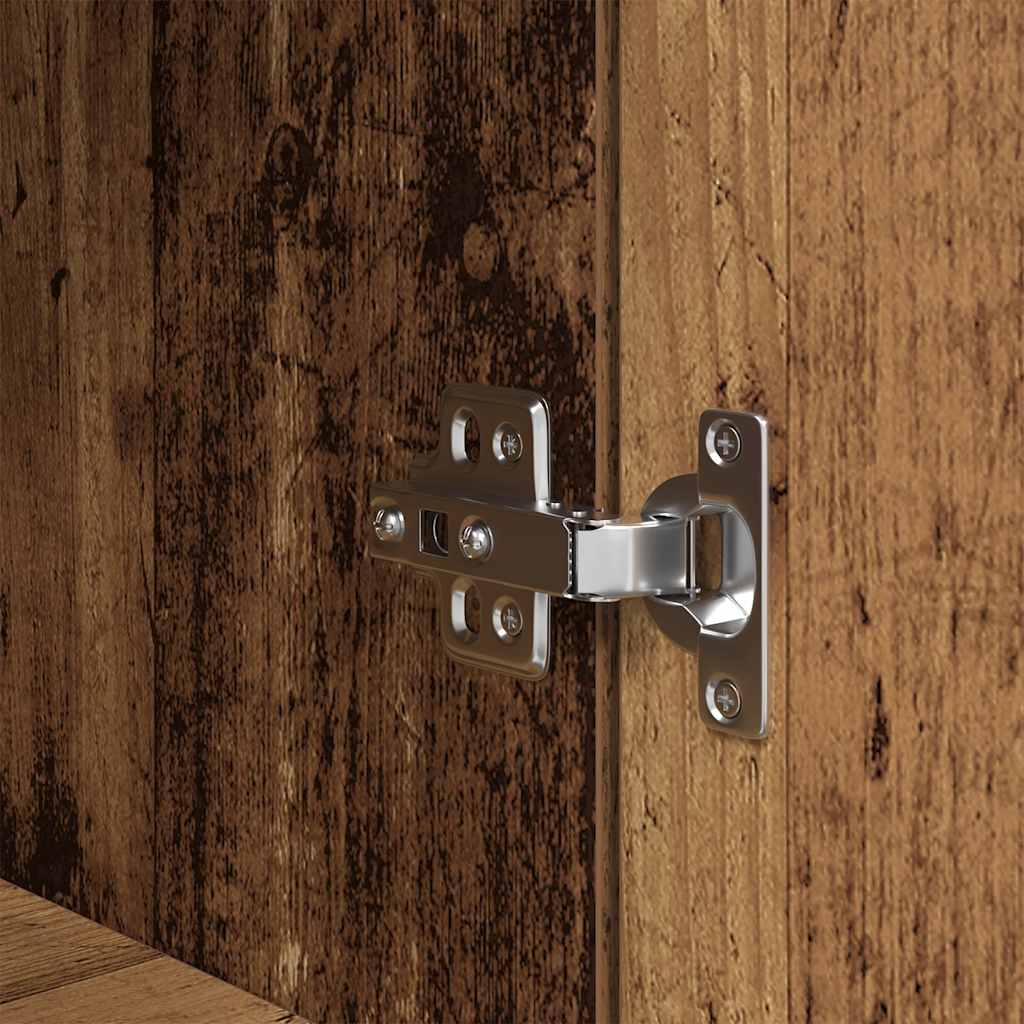 Skap Gammelt Tre 50x35x180 cm