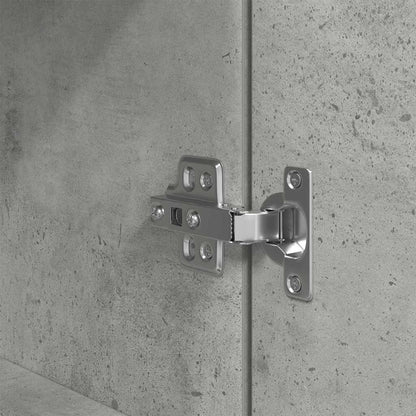 Skap Betonggrå 70x35x180 cm