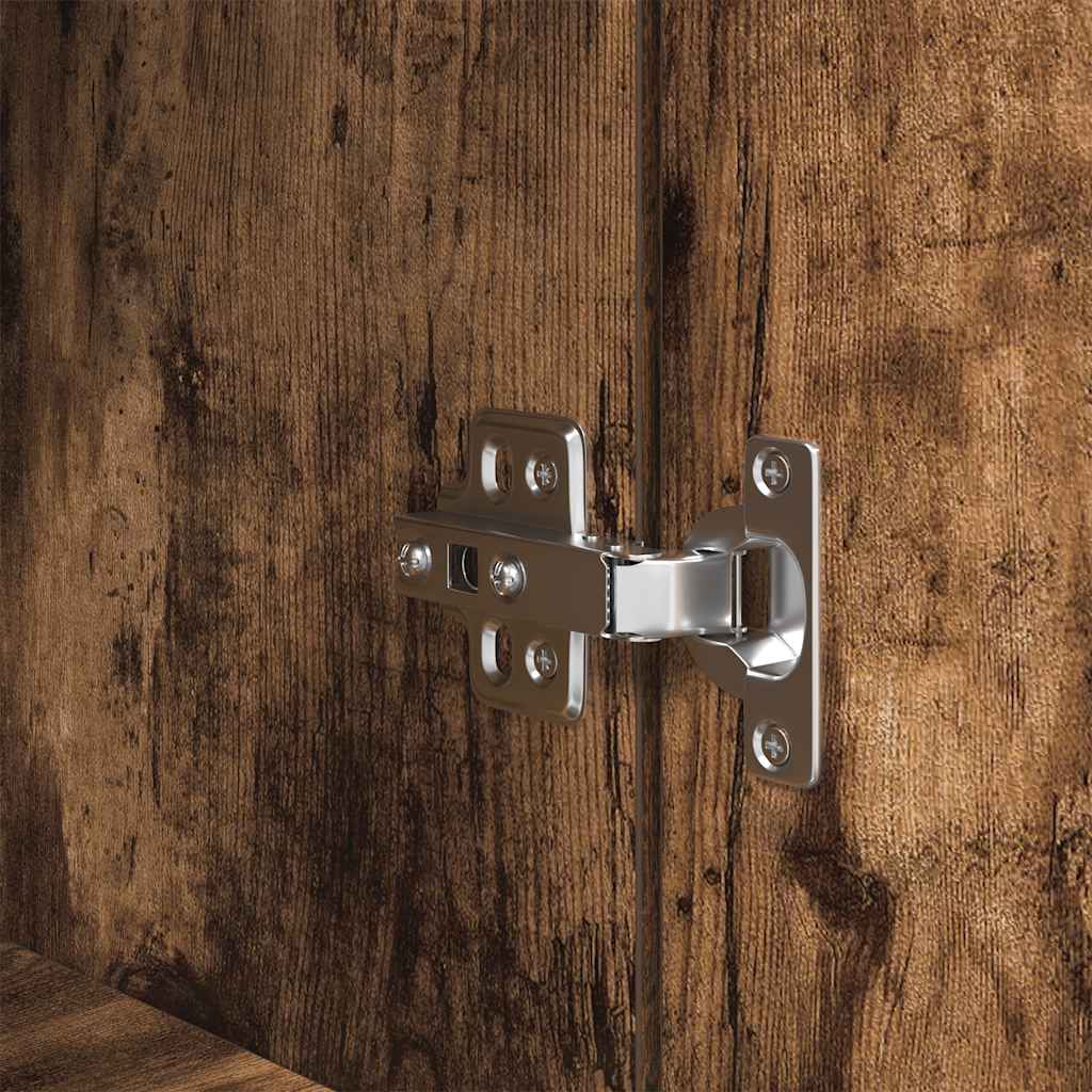 Skap Røkt Eik 70x35x180 cm