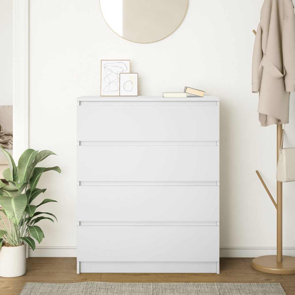 Skjenk Hvit 80x35x99 cm