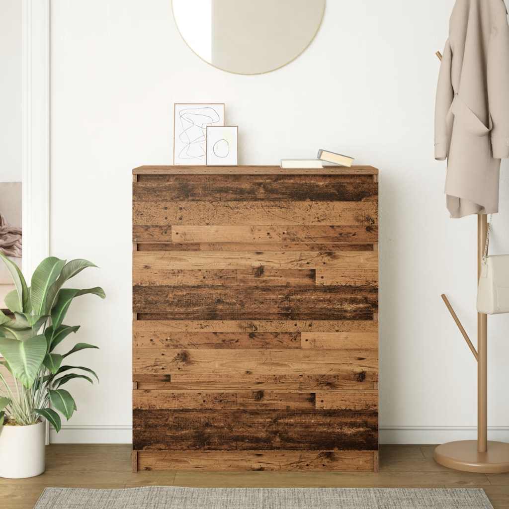 Skjenk Gammelt Tre 80x35x99 cm