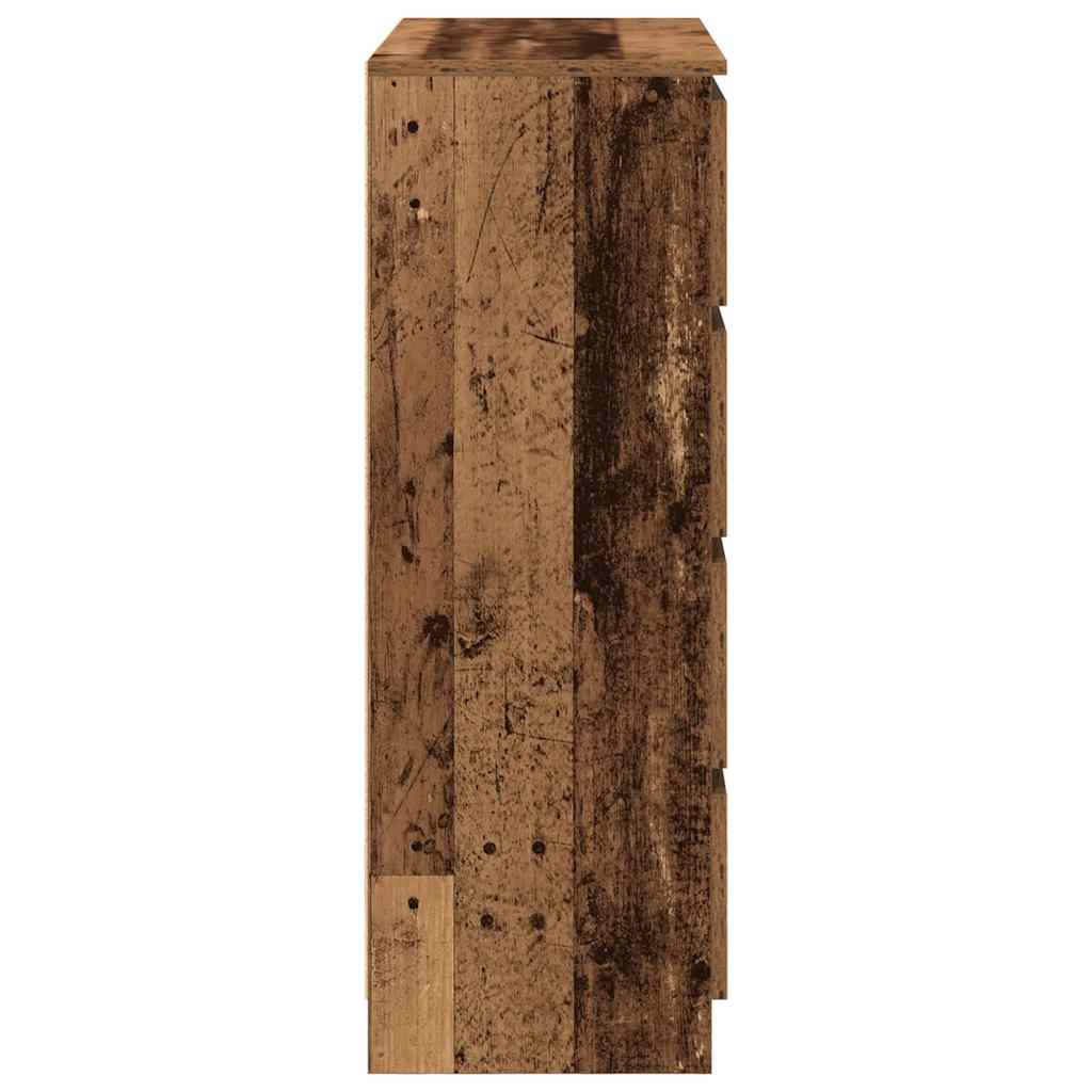 Skjenk Gammelt Tre 80x35x99 cm