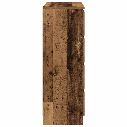 Skjenk Gammelt Tre 80x35x99 cm