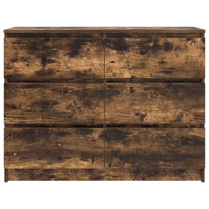 Skjenk Røkt Eik 100x35x76 cm