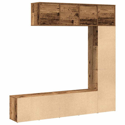 Bokhylle Gammelt Tre 3 stk