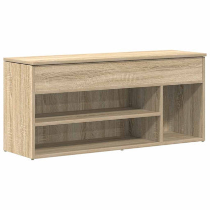 Skoskap Skohylle Skobenk Sonoma Eik 102x30,5x45 cm